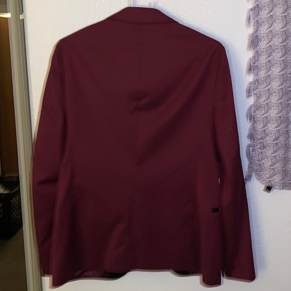 ASOS tuxedo blazer with black knot buttons and details - Picture 7 of 8